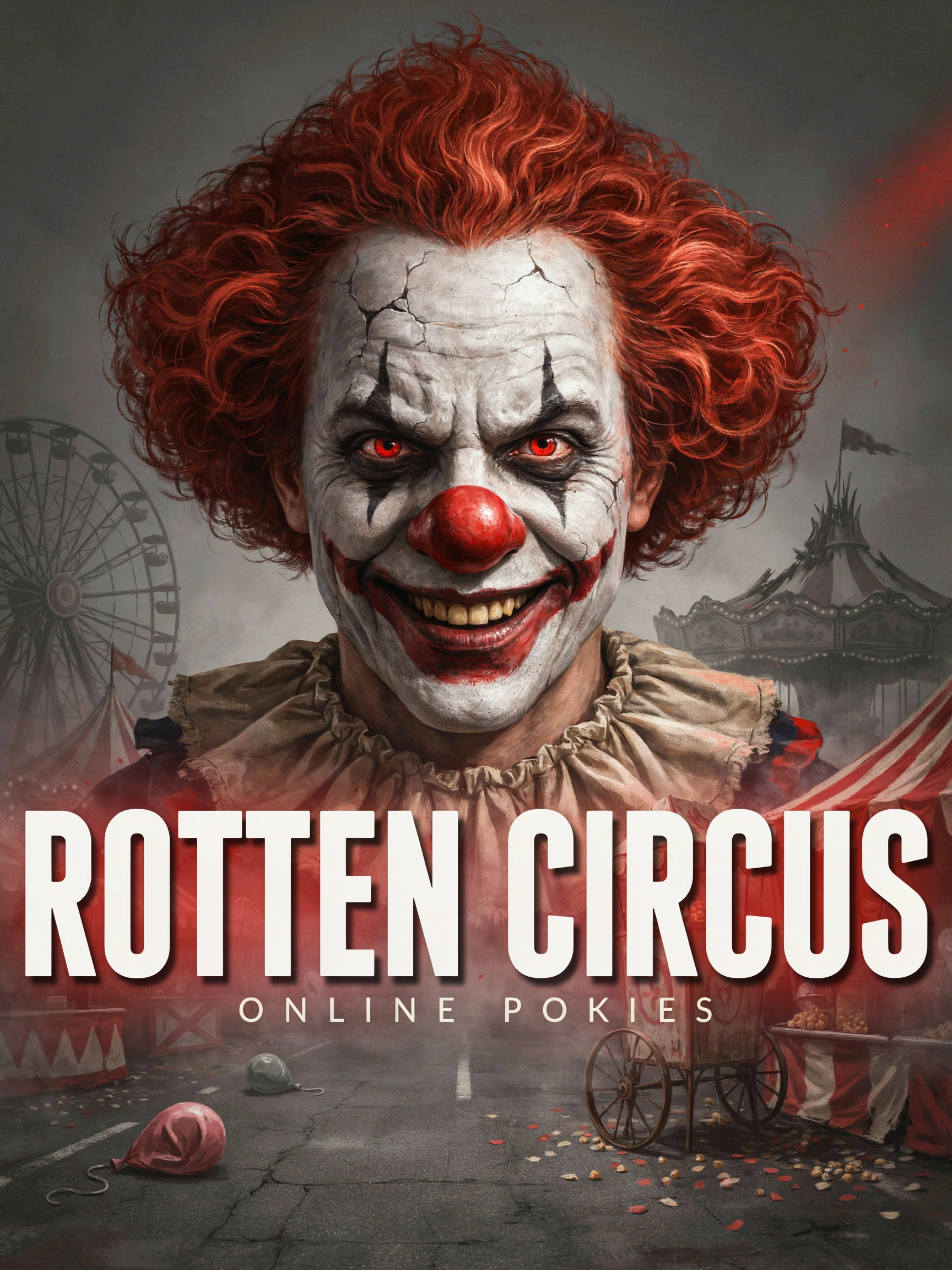 Decay pokie title screen