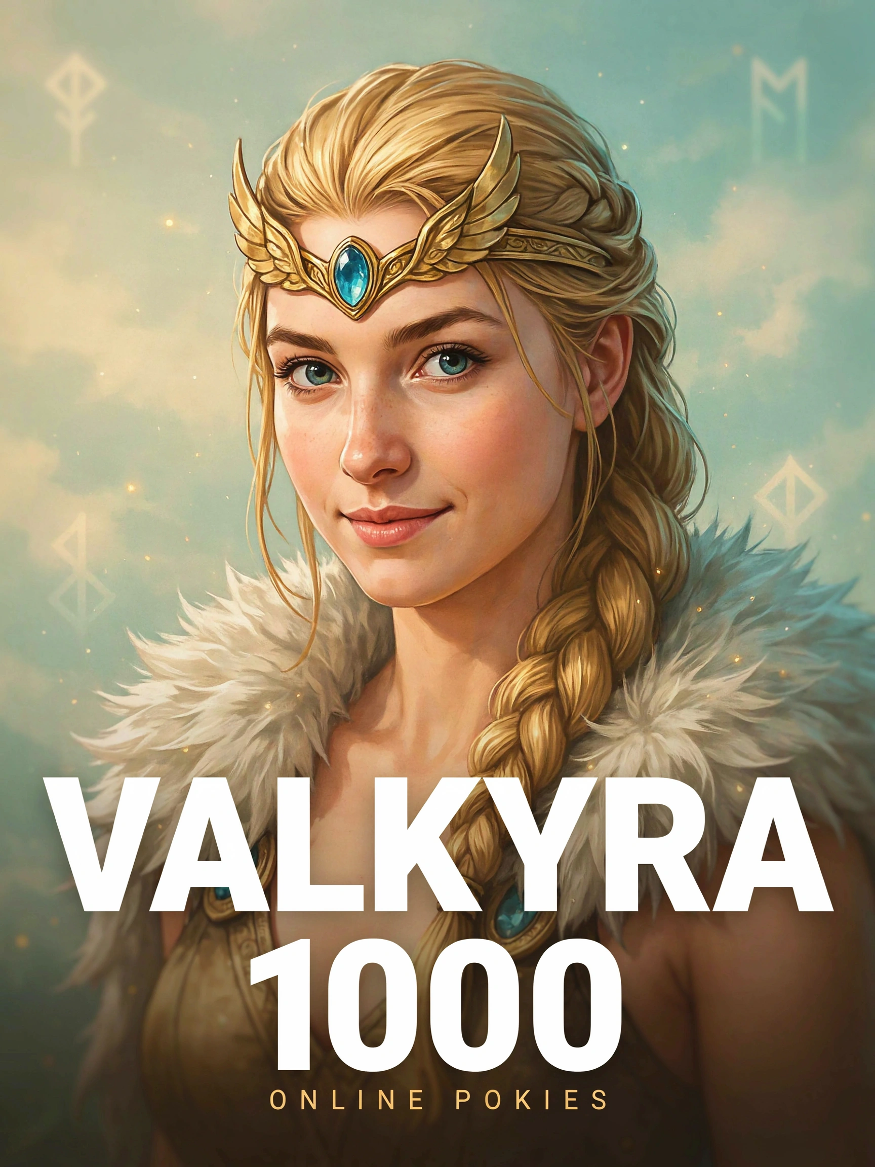 Game art for the Freya 1000 pokie