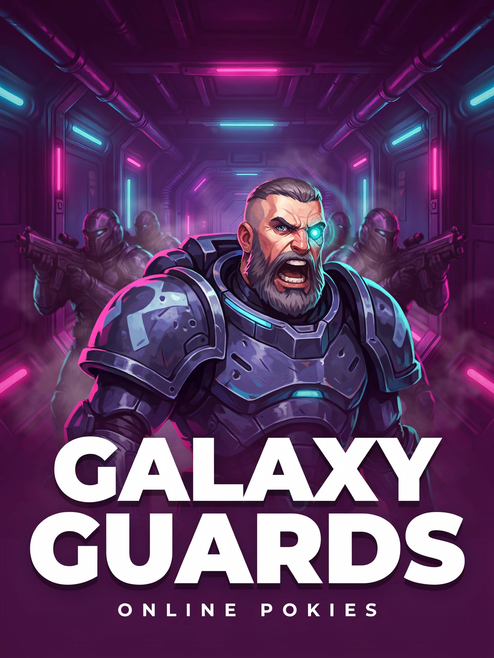 Promo art for the Star Wardens pokie