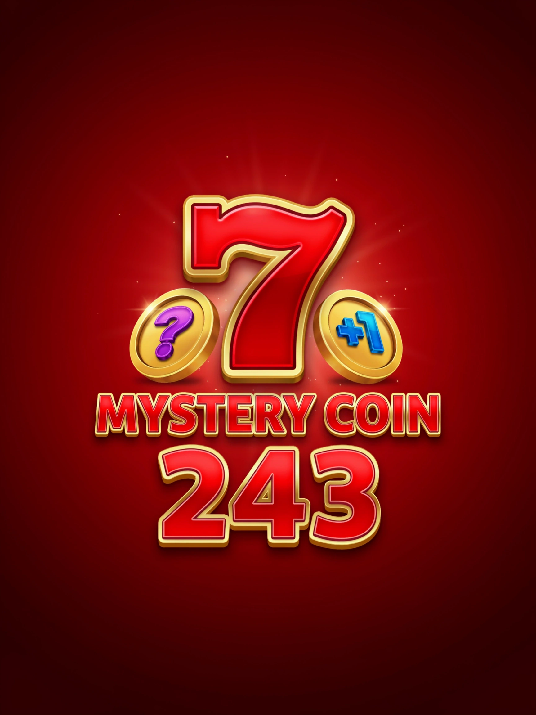 Game art for the Mystery Coin 243 pokie